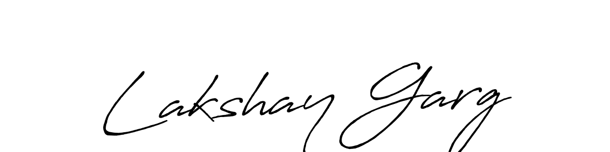 Similarly Antro_Vectra_Bolder is the best handwritten signature design. Signature creator online .You can use it as an online autograph creator for name Lakshay Garg. Lakshay Garg signature style 7 images and pictures png