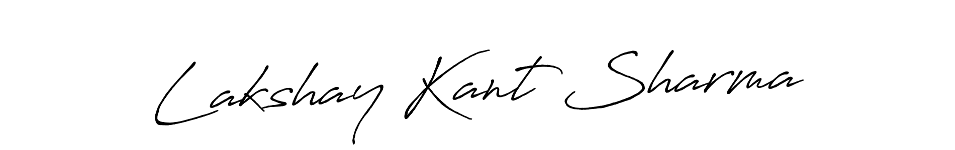 Also You can easily find your signature by using the search form. We will create Lakshay Kant Sharma name handwritten signature images for you free of cost using Antro_Vectra_Bolder sign style. Lakshay Kant Sharma signature style 7 images and pictures png
