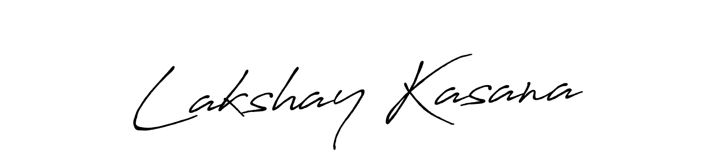 How to make Lakshay Kasana signature? Antro_Vectra_Bolder is a professional autograph style. Create handwritten signature for Lakshay Kasana name. Lakshay Kasana signature style 7 images and pictures png