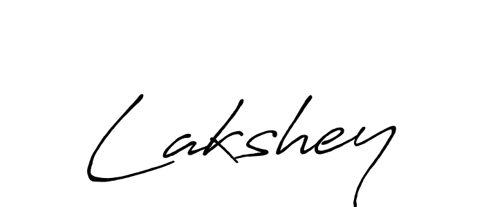 How to make Lakshey name signature. Use Antro_Vectra_Bolder style for creating short signs online. This is the latest handwritten sign. Lakshey signature style 7 images and pictures png