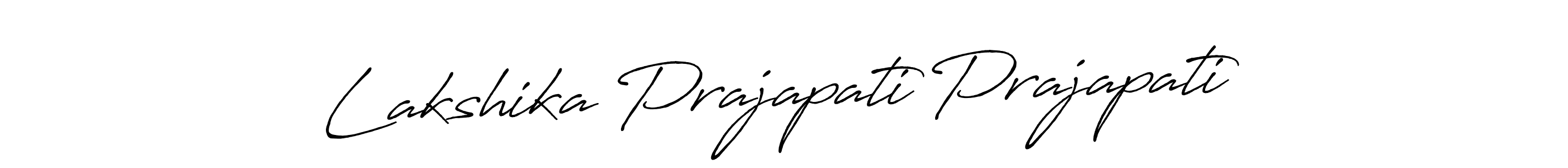 It looks lik you need a new signature style for name Lakshika Prajapati Prajapati. Design unique handwritten (Antro_Vectra_Bolder) signature with our free signature maker in just a few clicks. Lakshika Prajapati Prajapati signature style 7 images and pictures png