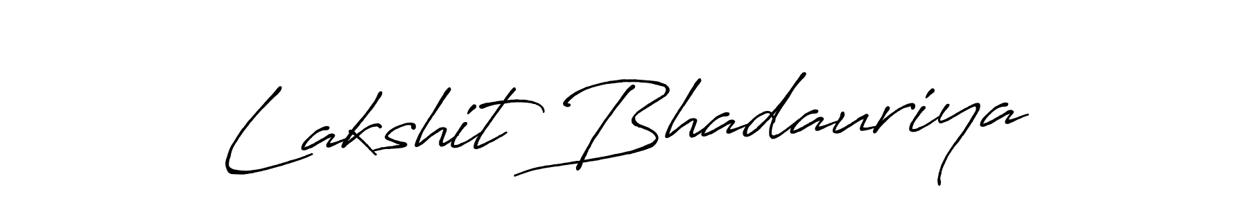 It looks lik you need a new signature style for name Lakshit Bhadauriya. Design unique handwritten (Antro_Vectra_Bolder) signature with our free signature maker in just a few clicks. Lakshit Bhadauriya signature style 7 images and pictures png