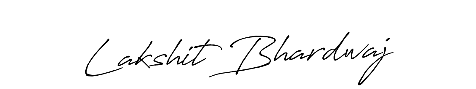How to make Lakshit Bhardwaj name signature. Use Antro_Vectra_Bolder style for creating short signs online. This is the latest handwritten sign. Lakshit Bhardwaj signature style 7 images and pictures png