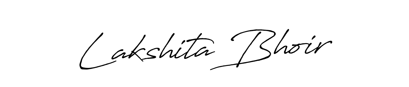 This is the best signature style for the Lakshita Bhoir name. Also you like these signature font (Antro_Vectra_Bolder). Mix name signature. Lakshita Bhoir signature style 7 images and pictures png