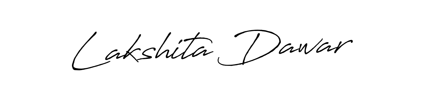 Once you've used our free online signature maker to create your best signature Antro_Vectra_Bolder style, it's time to enjoy all of the benefits that Lakshita Dawar name signing documents. Lakshita Dawar signature style 7 images and pictures png