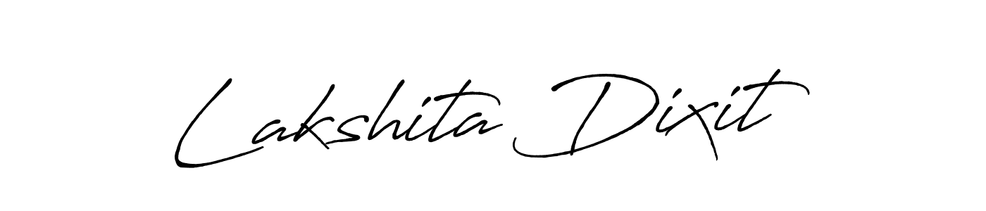 You should practise on your own different ways (Antro_Vectra_Bolder) to write your name (Lakshita Dixit) in signature. don't let someone else do it for you. Lakshita Dixit signature style 7 images and pictures png