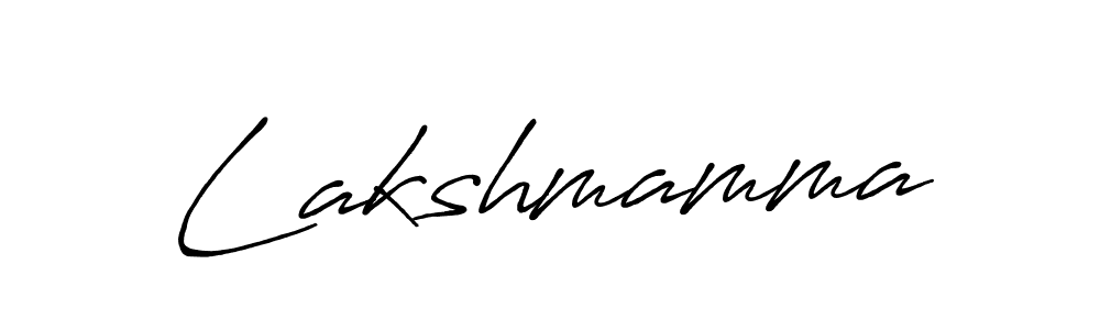 Design your own signature with our free online signature maker. With this signature software, you can create a handwritten (Antro_Vectra_Bolder) signature for name Lakshmamma. Lakshmamma signature style 7 images and pictures png