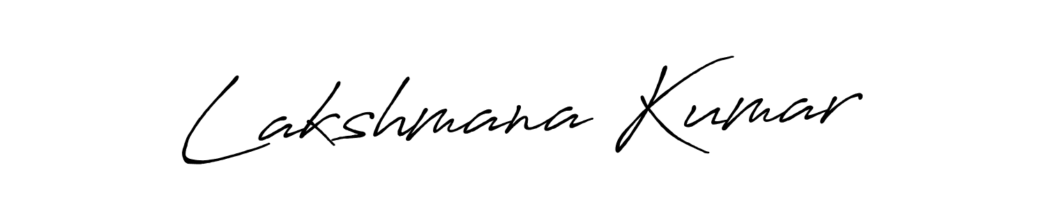 Lakshmana Kumar stylish signature style. Best Handwritten Sign (Antro_Vectra_Bolder) for my name. Handwritten Signature Collection Ideas for my name Lakshmana Kumar. Lakshmana Kumar signature style 7 images and pictures png