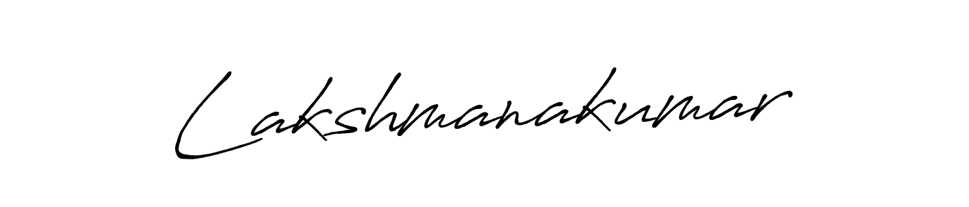 Use a signature maker to create a handwritten signature online. With this signature software, you can design (Antro_Vectra_Bolder) your own signature for name Lakshmanakumar. Lakshmanakumar signature style 7 images and pictures png