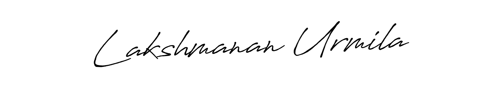 Make a short Lakshmanan Urmila signature style. Manage your documents anywhere anytime using Antro_Vectra_Bolder. Create and add eSignatures, submit forms, share and send files easily. Lakshmanan Urmila signature style 7 images and pictures png