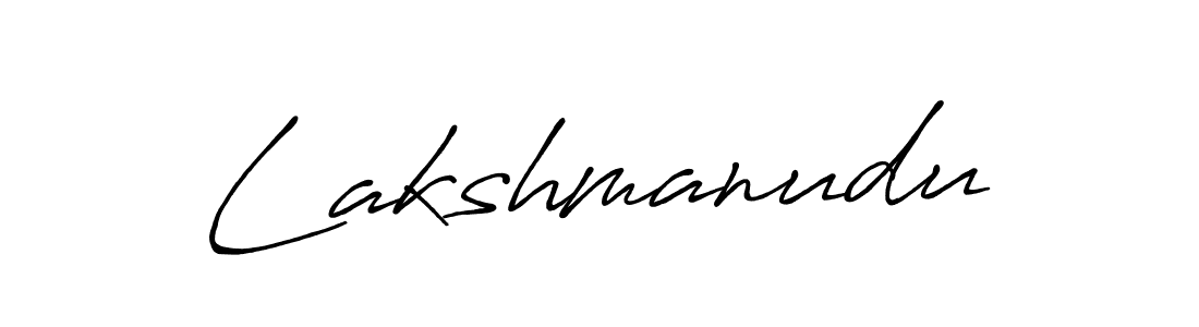Lakshmanudu stylish signature style. Best Handwritten Sign (Antro_Vectra_Bolder) for my name. Handwritten Signature Collection Ideas for my name Lakshmanudu. Lakshmanudu signature style 7 images and pictures png