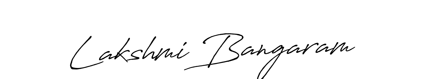 Also we have Lakshmi Bangaram name is the best signature style. Create professional handwritten signature collection using Antro_Vectra_Bolder autograph style. Lakshmi Bangaram signature style 7 images and pictures png