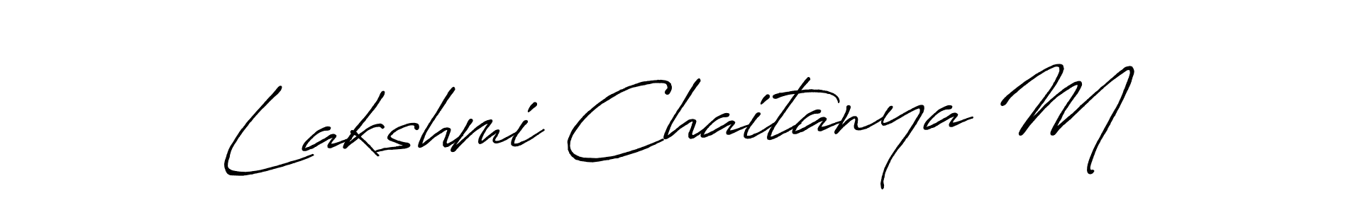 You can use this online signature creator to create a handwritten signature for the name Lakshmi Chaitanya M. This is the best online autograph maker. Lakshmi Chaitanya M signature style 7 images and pictures png