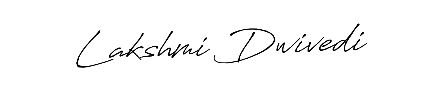 Lakshmi Dwivedi stylish signature style. Best Handwritten Sign (Antro_Vectra_Bolder) for my name. Handwritten Signature Collection Ideas for my name Lakshmi Dwivedi. Lakshmi Dwivedi signature style 7 images and pictures png