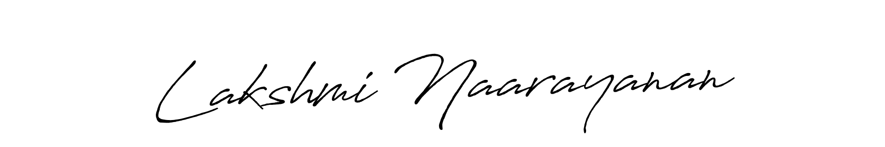 Also we have Lakshmi Naarayanan name is the best signature style. Create professional handwritten signature collection using Antro_Vectra_Bolder autograph style. Lakshmi Naarayanan signature style 7 images and pictures png