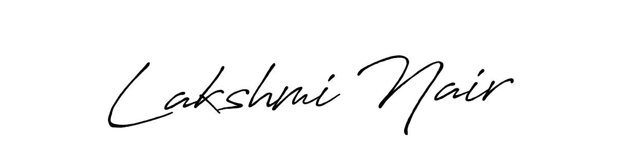 You should practise on your own different ways (Antro_Vectra_Bolder) to write your name (Lakshmi Nair) in signature. don't let someone else do it for you. Lakshmi Nair signature style 7 images and pictures png