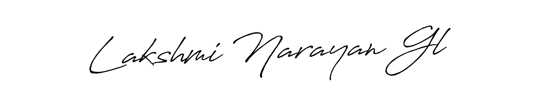 The best way (Antro_Vectra_Bolder) to make a short signature is to pick only two or three words in your name. The name Lakshmi Narayan Gl include a total of six letters. For converting this name. Lakshmi Narayan Gl signature style 7 images and pictures png
