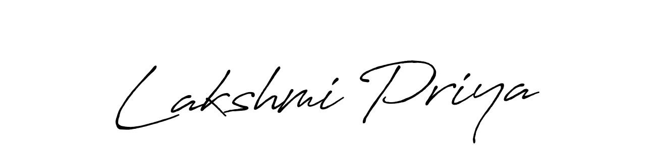 Also You can easily find your signature by using the search form. We will create Lakshmi Priya name handwritten signature images for you free of cost using Antro_Vectra_Bolder sign style. Lakshmi Priya signature style 7 images and pictures png