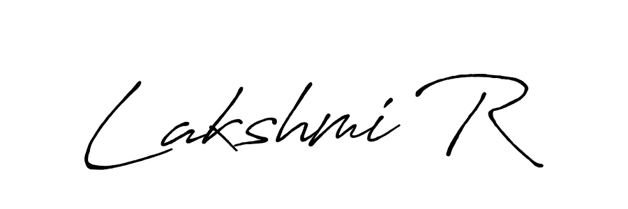 Similarly Antro_Vectra_Bolder is the best handwritten signature design. Signature creator online .You can use it as an online autograph creator for name Lakshmi R. Lakshmi R signature style 7 images and pictures png