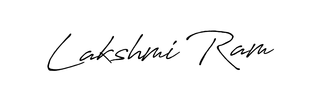 Create a beautiful signature design for name Lakshmi Ram. With this signature (Antro_Vectra_Bolder) fonts, you can make a handwritten signature for free. Lakshmi Ram signature style 7 images and pictures png
