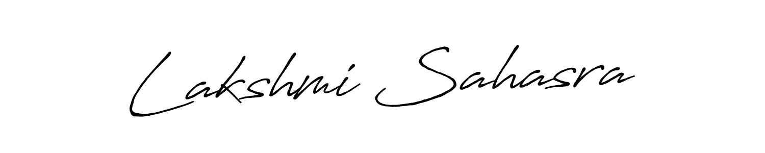 Make a beautiful signature design for name Lakshmi Sahasra. Use this online signature maker to create a handwritten signature for free. Lakshmi Sahasra signature style 7 images and pictures png