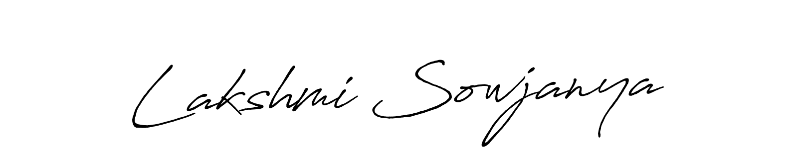 Also You can easily find your signature by using the search form. We will create Lakshmi Sowjanya name handwritten signature images for you free of cost using Antro_Vectra_Bolder sign style. Lakshmi Sowjanya signature style 7 images and pictures png