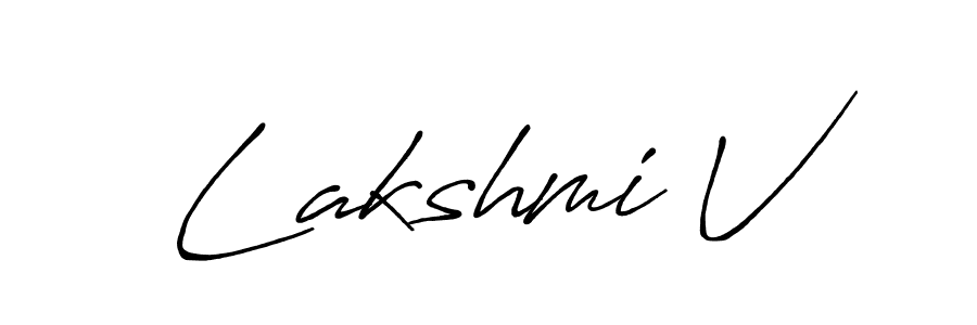 Best and Professional Signature Style for Lakshmi V. Antro_Vectra_Bolder Best Signature Style Collection. Lakshmi V signature style 7 images and pictures png