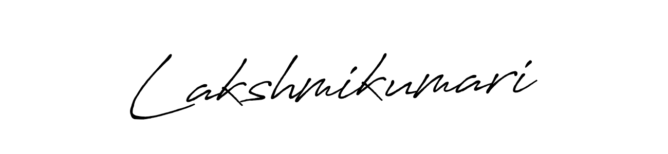 Design your own signature with our free online signature maker. With this signature software, you can create a handwritten (Antro_Vectra_Bolder) signature for name Lakshmikumari. Lakshmikumari signature style 7 images and pictures png