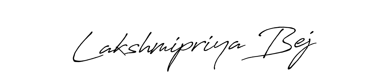 Once you've used our free online signature maker to create your best signature Antro_Vectra_Bolder style, it's time to enjoy all of the benefits that Lakshmipriya Bej name signing documents. Lakshmipriya Bej signature style 7 images and pictures png