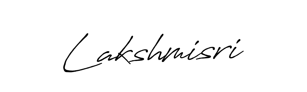 Use a signature maker to create a handwritten signature online. With this signature software, you can design (Antro_Vectra_Bolder) your own signature for name Lakshmisri. Lakshmisri signature style 7 images and pictures png