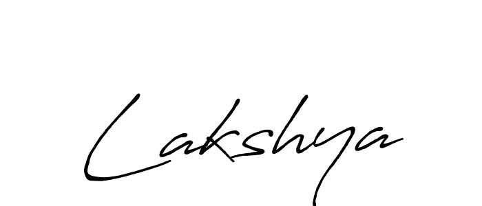 Lakshya stylish signature style. Best Handwritten Sign (Antro_Vectra_Bolder) for my name. Handwritten Signature Collection Ideas for my name Lakshya. Lakshya signature style 7 images and pictures png