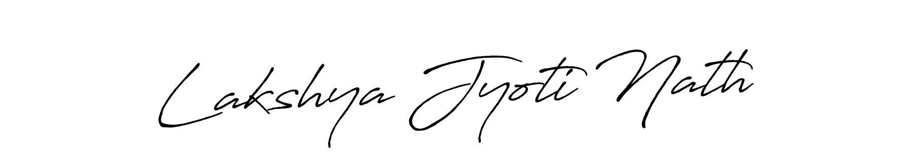 The best way (Antro_Vectra_Bolder) to make a short signature is to pick only two or three words in your name. The name Lakshya Jyoti Nath include a total of six letters. For converting this name. Lakshya Jyoti Nath signature style 7 images and pictures png