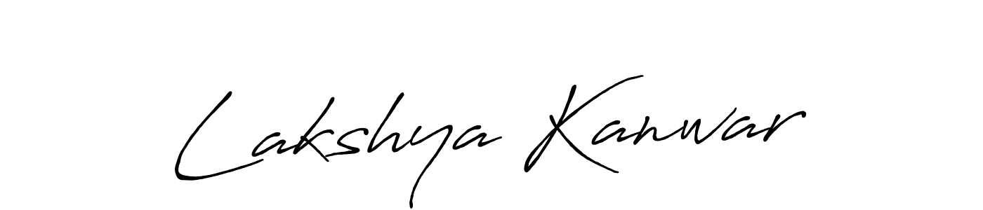 The best way (Antro_Vectra_Bolder) to make a short signature is to pick only two or three words in your name. The name Lakshya Kanwar include a total of six letters. For converting this name. Lakshya Kanwar signature style 7 images and pictures png