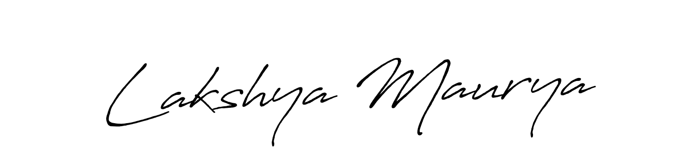 Make a beautiful signature design for name Lakshya Maurya. Use this online signature maker to create a handwritten signature for free. Lakshya Maurya signature style 7 images and pictures png