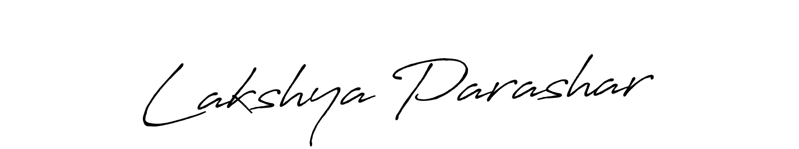 Antro_Vectra_Bolder is a professional signature style that is perfect for those who want to add a touch of class to their signature. It is also a great choice for those who want to make their signature more unique. Get Lakshya Parashar name to fancy signature for free. Lakshya Parashar signature style 7 images and pictures png