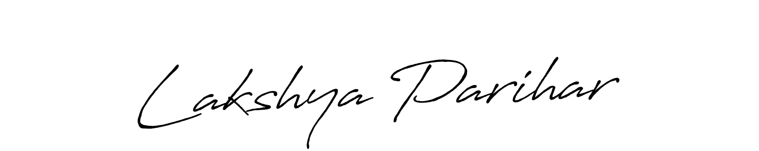 This is the best signature style for the Lakshya Parihar name. Also you like these signature font (Antro_Vectra_Bolder). Mix name signature. Lakshya Parihar signature style 7 images and pictures png