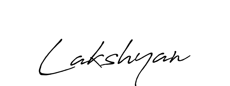 Lakshyan stylish signature style. Best Handwritten Sign (Antro_Vectra_Bolder) for my name. Handwritten Signature Collection Ideas for my name Lakshyan. Lakshyan signature style 7 images and pictures png