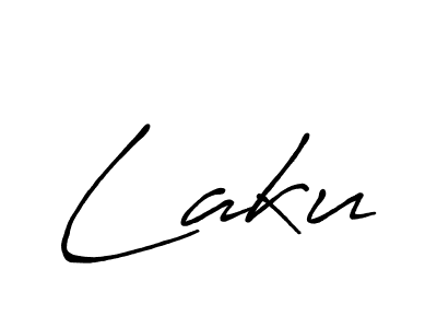 How to Draw Laku signature style? Antro_Vectra_Bolder is a latest design signature styles for name Laku. Laku signature style 7 images and pictures png