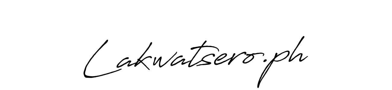 Design your own signature with our free online signature maker. With this signature software, you can create a handwritten (Antro_Vectra_Bolder) signature for name Lakwatsero.ph. Lakwatsero.ph signature style 7 images and pictures png