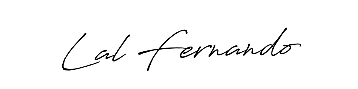 Also we have Lal Fernando name is the best signature style. Create professional handwritten signature collection using Antro_Vectra_Bolder autograph style. Lal Fernando signature style 7 images and pictures png