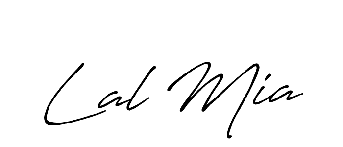 if you are searching for the best signature style for your name Lal Mia. so please give up your signature search. here we have designed multiple signature styles  using Antro_Vectra_Bolder. Lal Mia signature style 7 images and pictures png