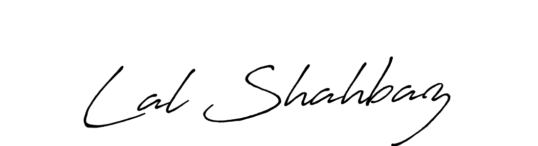 Make a beautiful signature design for name Lal Shahbaz. With this signature (Antro_Vectra_Bolder) style, you can create a handwritten signature for free. Lal Shahbaz signature style 7 images and pictures png