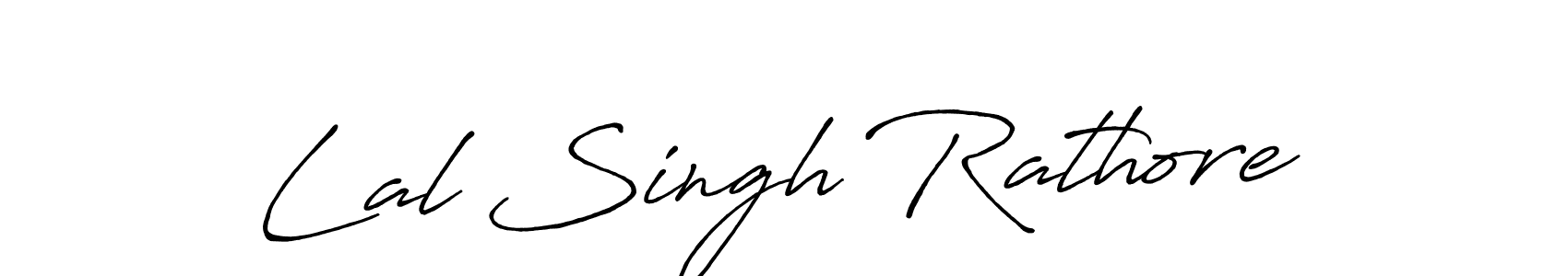 Create a beautiful signature design for name Lal Singh Rathore. With this signature (Antro_Vectra_Bolder) fonts, you can make a handwritten signature for free. Lal Singh Rathore signature style 7 images and pictures png