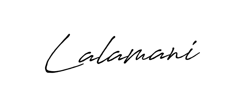 It looks lik you need a new signature style for name Lalamani. Design unique handwritten (Antro_Vectra_Bolder) signature with our free signature maker in just a few clicks. Lalamani signature style 7 images and pictures png