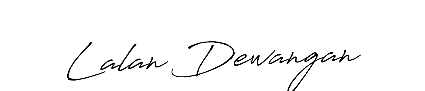 Also we have Lalan Dewangan name is the best signature style. Create professional handwritten signature collection using Antro_Vectra_Bolder autograph style. Lalan Dewangan signature style 7 images and pictures png