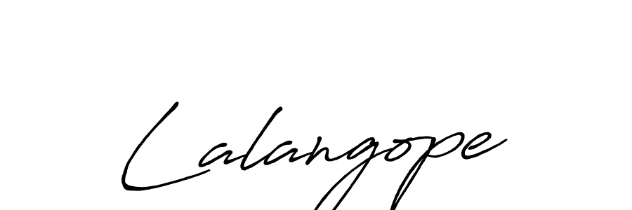 You can use this online signature creator to create a handwritten signature for the name Lalangope. This is the best online autograph maker. Lalangope signature style 7 images and pictures png