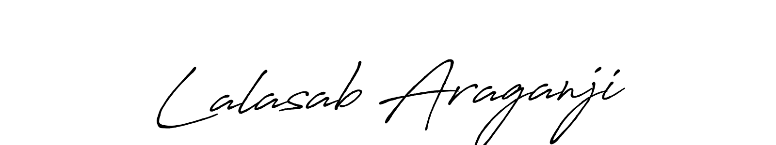 It looks lik you need a new signature style for name Lalasab Araganji. Design unique handwritten (Antro_Vectra_Bolder) signature with our free signature maker in just a few clicks. Lalasab Araganji signature style 7 images and pictures png