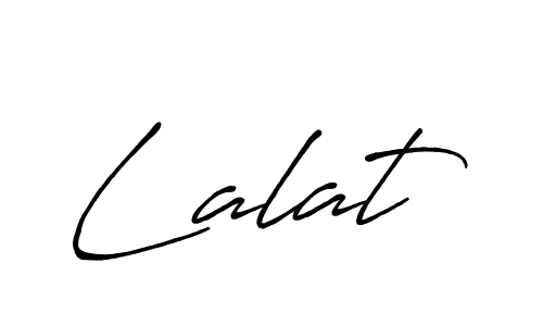 Lalat stylish signature style. Best Handwritten Sign (Antro_Vectra_Bolder) for my name. Handwritten Signature Collection Ideas for my name Lalat. Lalat signature style 7 images and pictures png