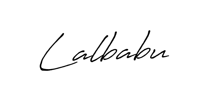 Use a signature maker to create a handwritten signature online. With this signature software, you can design (Antro_Vectra_Bolder) your own signature for name Lalbabu. Lalbabu signature style 7 images and pictures png