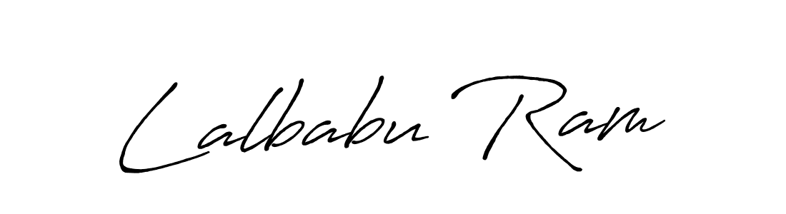 How to make Lalbabu Ram signature? Antro_Vectra_Bolder is a professional autograph style. Create handwritten signature for Lalbabu Ram name. Lalbabu Ram signature style 7 images and pictures png